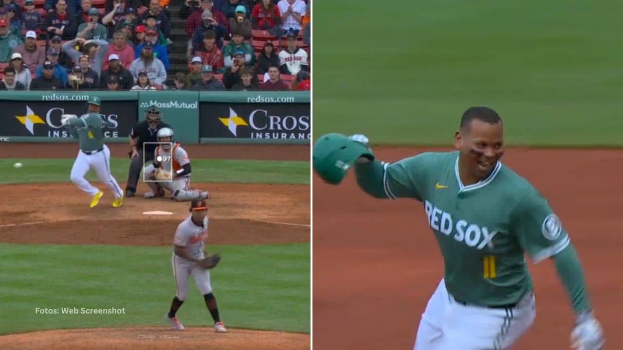 Rafael Devers, por segundo día en fila, se lució contra Baltimore Orioles y selló el triunfo de Boston Red Sox.