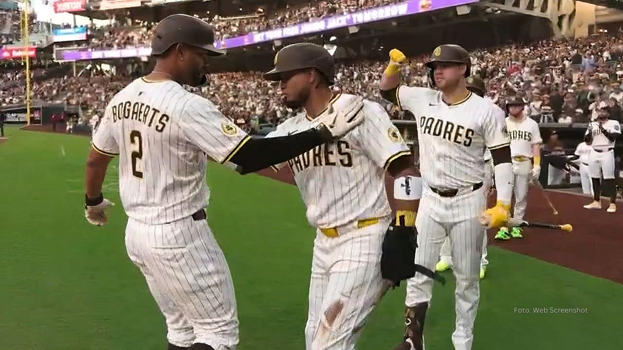 San Diego Padres celebrando