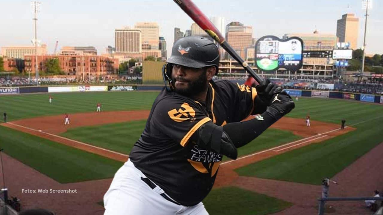 El extraclase pelotero Pablo Sandoval está mostrando vigencia a sus 38 años en la Atlantic League.