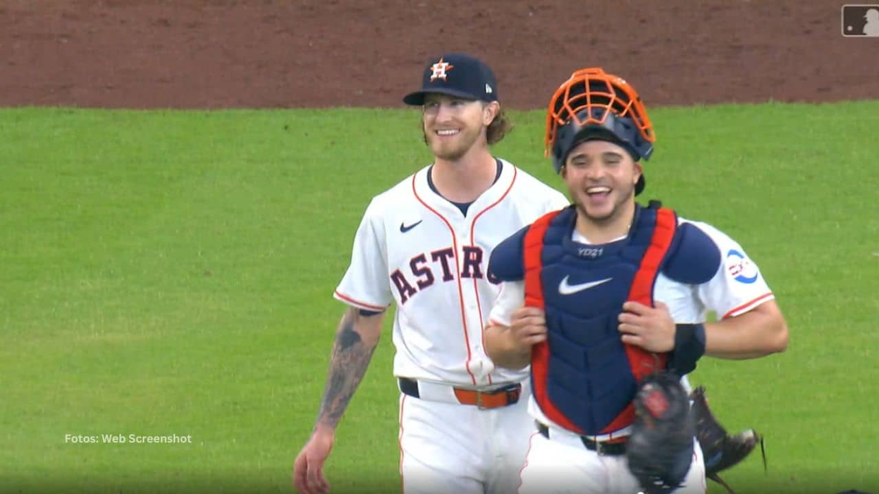 Houston Astros celebra la victoria