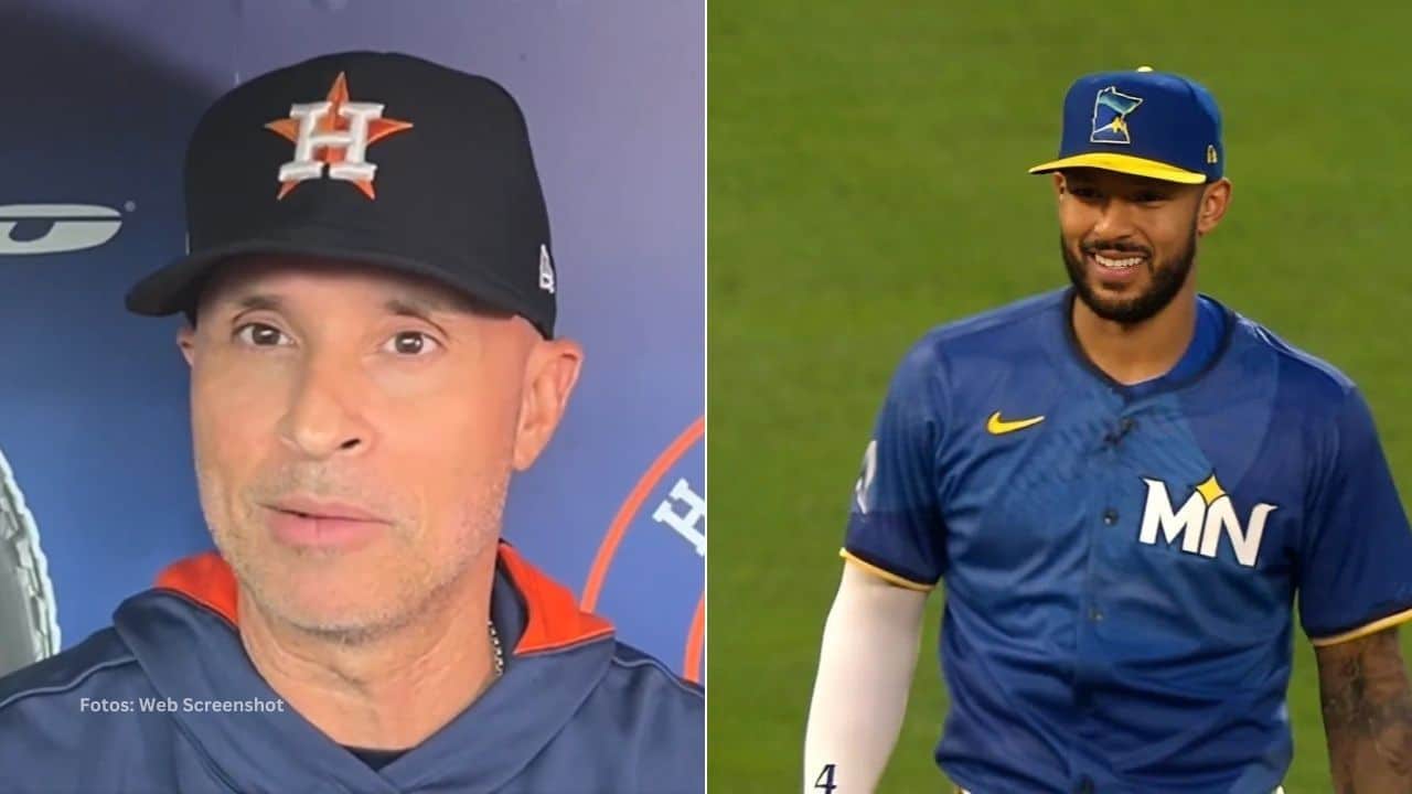 Joe Espada ofreció declaraciones en la previa del juego del viernes y se mostró muy entusiasmado referente a Carlos Correa.