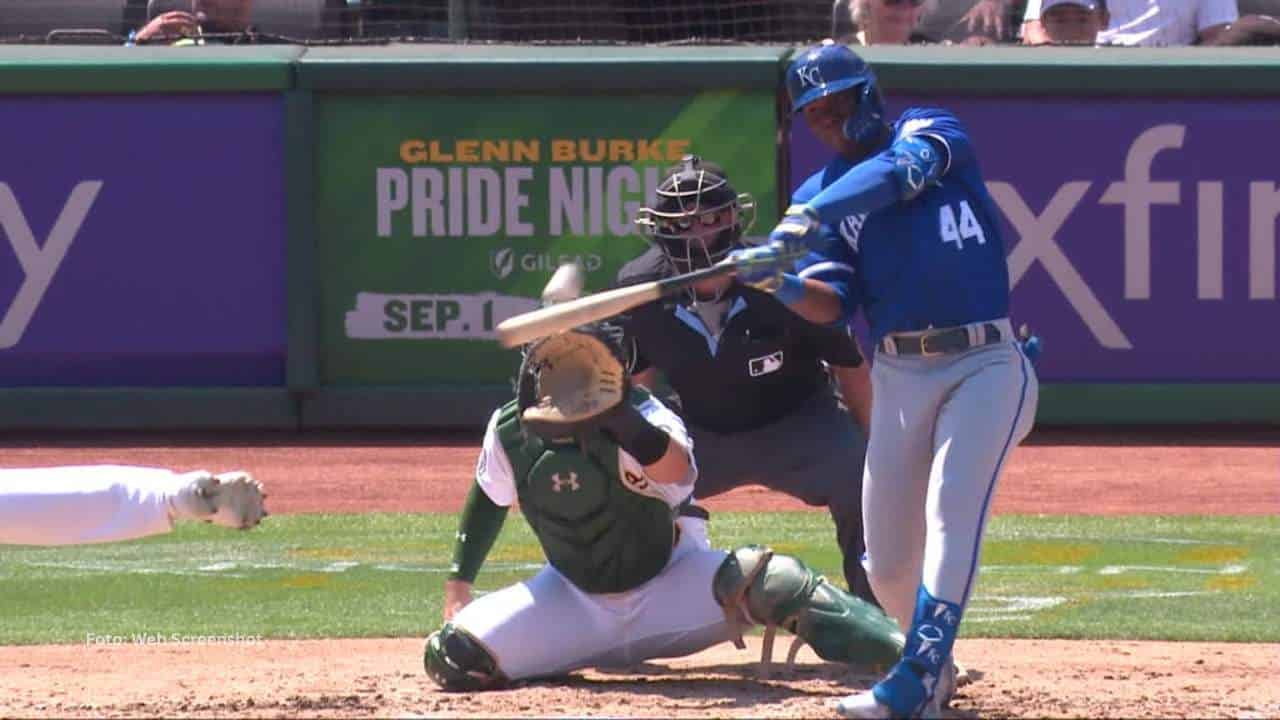 Dairon Blanco con Kansas City Royals