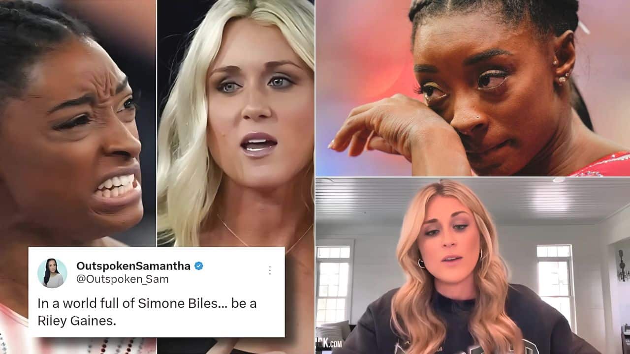 El altercado entre Simone Biles y Riley Gaines ha develado la endeble popularidad de la leyenda olímpica