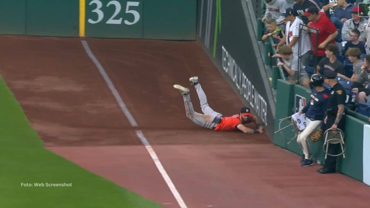 Hasta el momento Jacob Melton no ha cometido errores en los 44 innings que ha jugado a la defensa con Houston Astros.