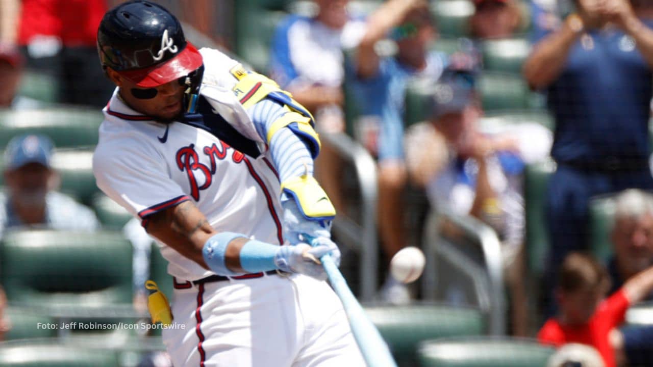 El venezolano Ronald Acuña Jr tendrá la oportunidad de brillar como anfitrión ante la afición de Atlanta, a la que considera su segunda casa. Photo: Jeff Robinson/Icon Sportswire