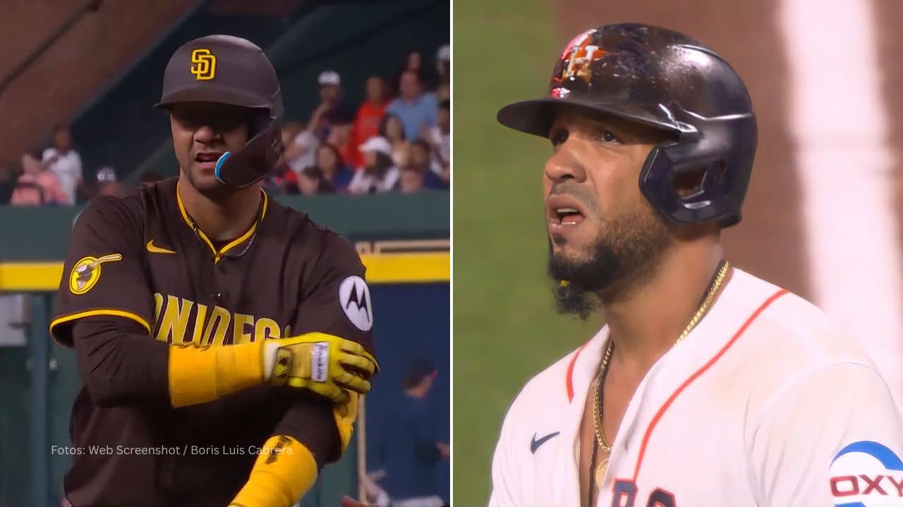 Yuli Gurriel y Jose Abreu