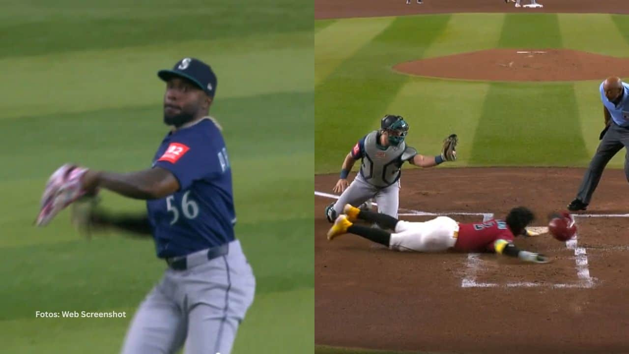 El cubano Randy Arozarena protagonizó una gran jugada