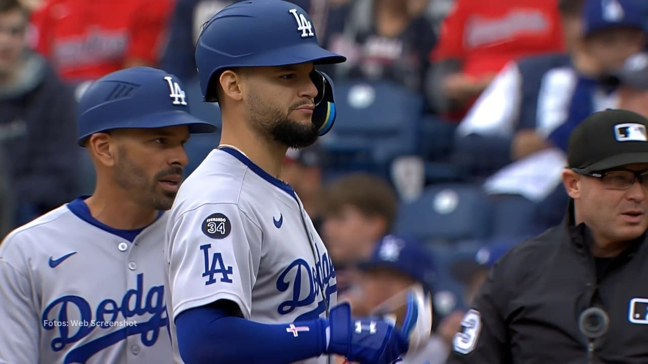 Andy Pages con Los Angeles Dodgers